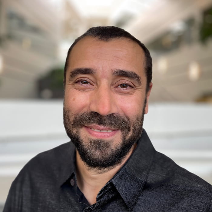 A profile photo of product architect nabil akdouche.